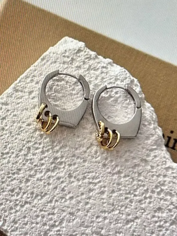 Rainbow Spiral Küpe