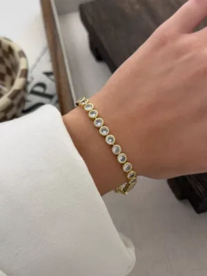 Taş Bezenmiş Bileklik